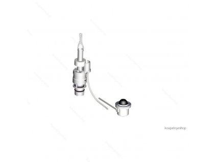 19534 alcaplast mpo12 oddalene pneumaticke splachovani nozni do podlahy kov