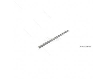 47410 alcaplast apz901 m 1200 nerezova lista pro spadovanou podlahu leva delka 1 2m tloustka dlazby 10mm mat apz901m 1200