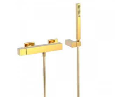 19837 tres jednopakova sprchova baterie rucni sprcha s nastavitelnym drzakem proti usaz vod kamene flexi hadice satin tres 00716703or