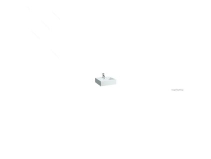 38020 laufen living 8 1743 1 000 104 1 umyvadlo 50x46 s 1 otvorem pro baterii h8174310001041