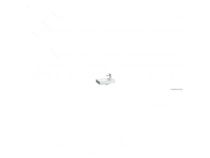 38833 laufen pro 8 1595 4 000 109 1 umyvatko 48x28cm asymetricke prave bez otvoru pro baterii h8159540001091