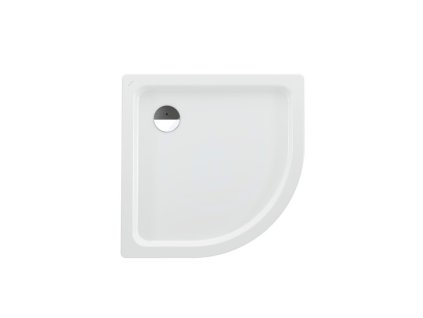 LAUFEN Platina 2.1501.8.000.040.1 Sprchová vanička čtvrtkruh 90x90x6,5 poloměr 550 mm (H2150180000401)