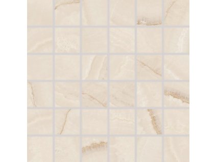 Mozaika Rako Onyx tmavě béžová 30x30 cm mat DDM06835.1