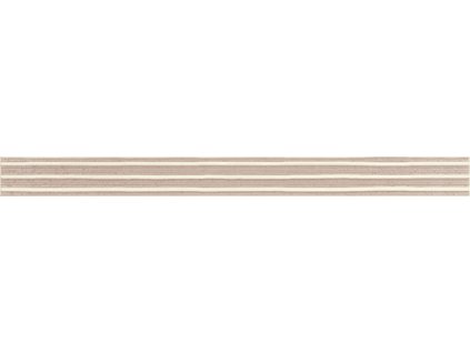 Listela Rako Senso béžová 5x60 cm mat WLASZ030.1