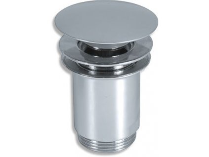 Uzávěr výpusti pro umyvadlo s přepadem, chrom