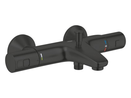 Vanová baterie GROHE Precision s přepínačem 150 mm matte black 345982430