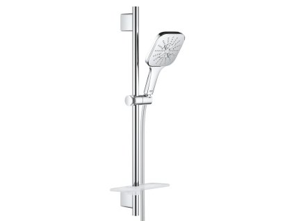 Sprchový set GROHE Rainshower SmartActive Cube na stěnu s poličkou chrom 26584000