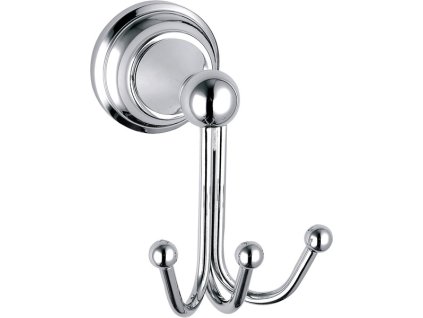 2755 1 2755 1 morava retro koupelnovy doplnek vesacek trojity chrom mka0105 rav slezak