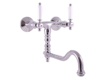 MORAVA RETRO - Umyvadlová/dřezová baterie, Zlatá lesklá MK501.0/29Z, RAV Slezák (Barva ZLATÁ - lesklá, Rozměr 150 mm)
