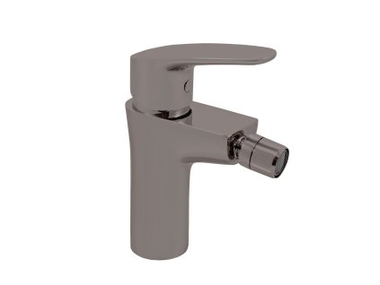 AMUR - Bidetová baterie bez výpusti, Metal Grey - kartáčovaná AM744.0MGK, RAV Slezák (Barva METAL GREY - kartáčovaná, Rozměr 3,8")