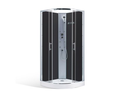 Hydromasážní sprchový box LILAS /900 (Varianta Délka masážního boxu: 90 cm, Šířka masážního boxu: 90 cm)