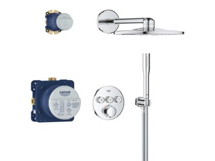Sprchový systém GROHE Precision SmartControl včetně podomítkového tělesa chrom 34874000