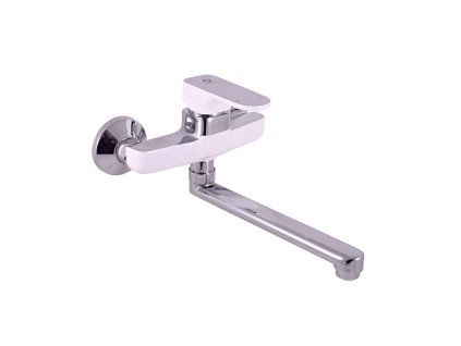 7170 vodovodni baterie drezova umyvadlova yukon barva chrom bila rozmer 150 mm