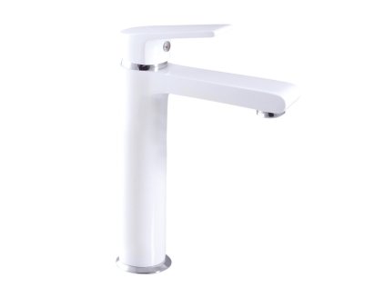 7326 vodovodni baterie umyvadlova vysoka colorado bila chrom barva bila chrom rozmer 3 8