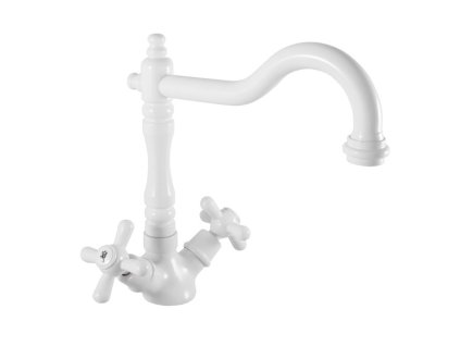 7554 vodovodni baterie drezova morava retro barva bila rozmer 3 8