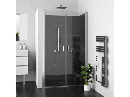 LZCN2 (Varianta Barva profilu: Brillant, Rozměr: 100 cm, Výška koutu: 195 cm)