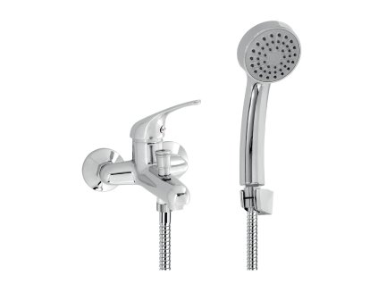 Koupelnová sada vanová Titania Iris, chrom