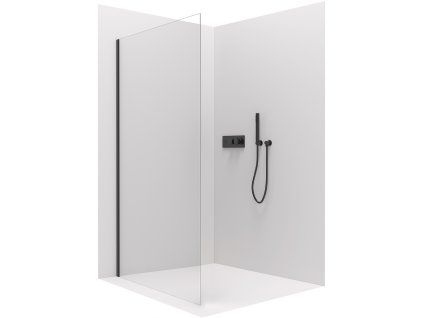686671 varone sprchova zastena black 1