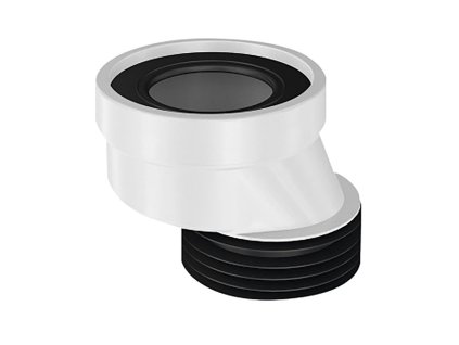 WC manžeta pevná, excentrická, 40mm