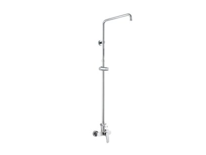 Nástěnná sprchová baterie Eve 150 mm se sprchovou tyčí bez příslušenství
