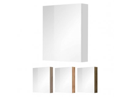 Aira, koupelnová galerka 60 cm, zrcadlová skříňka (Varianta Aira, koupelnová galerka 60 cm, zrcadlová skříňka, dub Kronberg)