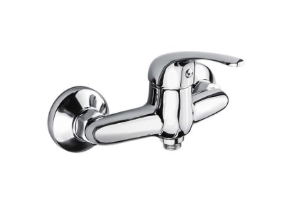 Sprchová nástěnná baterie, Lila, bez příslušenství, chrom (Varianta Sprchová nástěnná baterie, Lila, 150 mm, bez příslušenství, chrom)