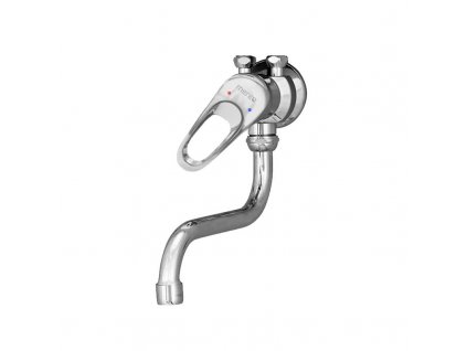 Dřezová nástěnná baterie s ramínkem 3/4", chrom (Varianta Dřezová nástěnná baterie s ramínkem 3/4" - 150 mm, chrom)