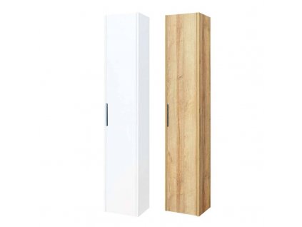 Vigo, koupelnová skříňka vysoká 170 cm, levé nebo pravé otevírání (Varianta Vigo, koupelnová skříňka vysoká 170 cm, bílá)
