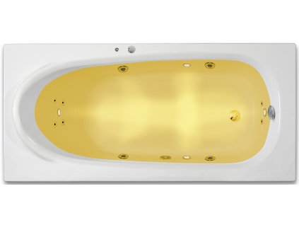 2105 viriva vana 160 x 75 cm svetelna terapie