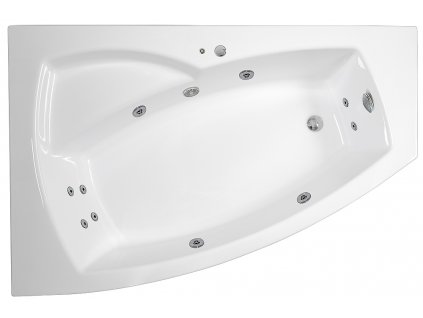 3053 3 masazni vana thaleila surf 160 x 105 cm akrylatova vana leva
