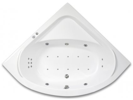 536 1 viriva vana gaia 2 luxus 140 x 140 cm 4 velke masazni trysky 8 malych masaznich trysek 10 air trysek 1 led osvetleni