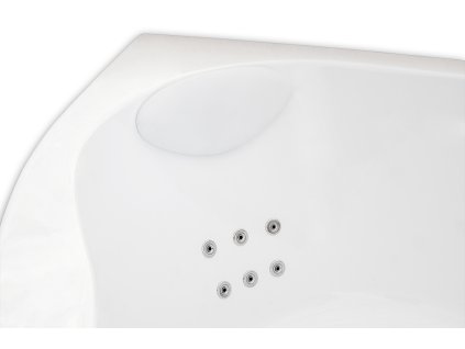 5760 podhlavnik pro masazni vanu bily