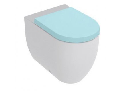 FLO WC kombi mísa 36x60cm, spodní/zadní odpad, bílá