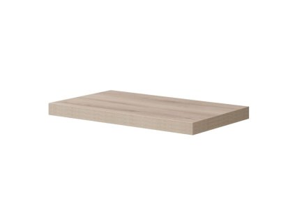 Ponte, koupelnová deska pod umyvadlo Kronberg (Varianta Ponte, koupelnová deska pod umyvadlo 80 cm, dub Kronberg)