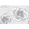 86215 cersanit ferrata grey inserto flower 25x40 cer wd953 005