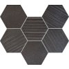 16279 tubadzin dekor horizon hex black mozaika 28 9x22 1 6003920
