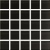 98089 ceramika konskie dekor majolika black glass mozaika 25x25 kon 162322