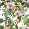 98107 ceramika konskie dekor tropical flowers rekt 60x60 kon 162328