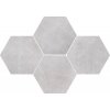 101068 stargres dlazba stark white mosaic hexagon 28 3x40 8 star 151293
