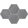 101074 stargres dlazba stark pure grey mosaic hexagon 28 3x40 8 star 151292