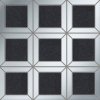 155436 28081 mozaika dekor gleam lucid square black 29 8x29 8 1