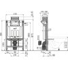 28225 1 alcaplast predstenovy instalacni system pro suchou instalaci do sadrokartonu s ovladanim shora nebo zepredu alc am118 850