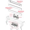 91147 2 alcaplast spa odtokovy system pro zabudovani do steny kryt pro vlozeni obkladu osvetleni modra alc apz5 twin aez121 7501