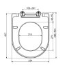 74653 1 alcaplast a674s wc sedatko softclose duroplast