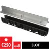 80500 2 alcaplast venkovni zlab sterbinovy se symetrickym nastavcem 100 mm pozinkovana ocel alc avz101 r123