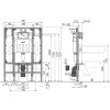 80785 1 alcaplast sadromodul predstenovy instalacni system pro suchou instalaci do sadrokartonu pro osoby se snizenou hybnosti alc am101 1300h