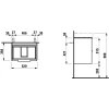 35029 laufen skrinka pod umyvadlo 2 zasuvky pro umyvadlo h818958 compact base 55 tjil lau h4021521102631