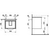 35059 laufen skrinka pod umyvadlo 2 zasuvky pro umyvadlo h810282 base 55 tjil lau h4021921102631