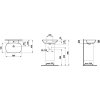 38110 laufen nabytkove umyvadlo ino 56x4 bimt lau h8103027571091