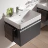 mueble bajo lavabo de 665x39 cm fabricado de mdf y pvc de color grafito pro s laufen 2